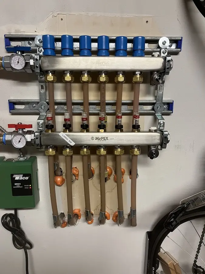 Plumber performing Leak Detection at a residential property in Lathrup Village